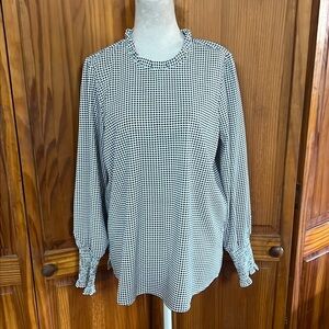 Renuar Black and White Blouse